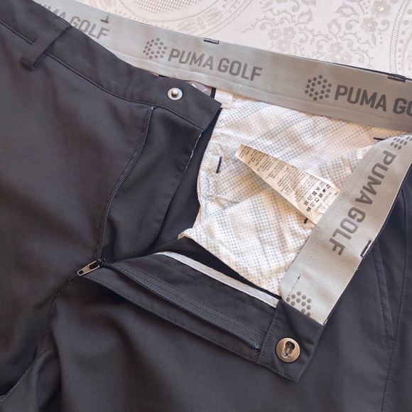 Puma SE Golf Way 1 Men’s Size W34/L32 Black Dri-Fit Golf Activewear Pants - Picture 13 of 16